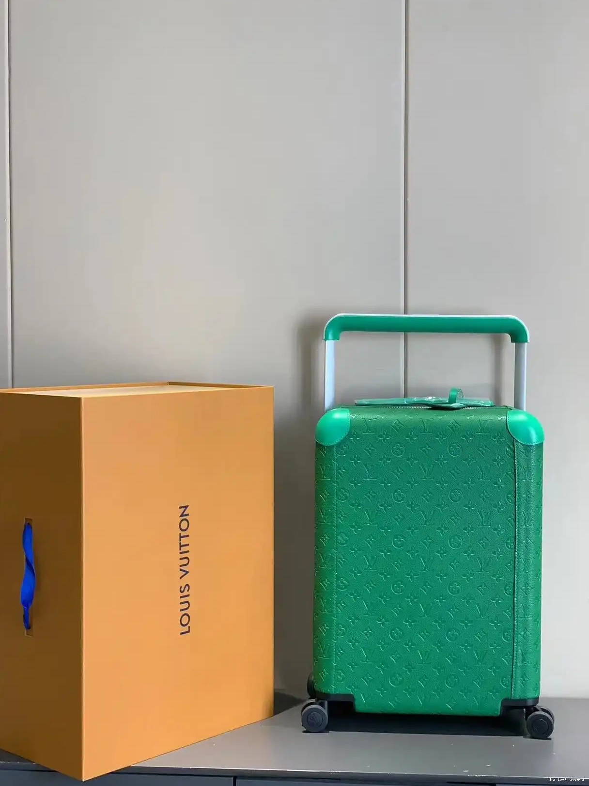 CUSTOM TAURILLON 37L HORIZON 55 GREEN SUITCASE 0507